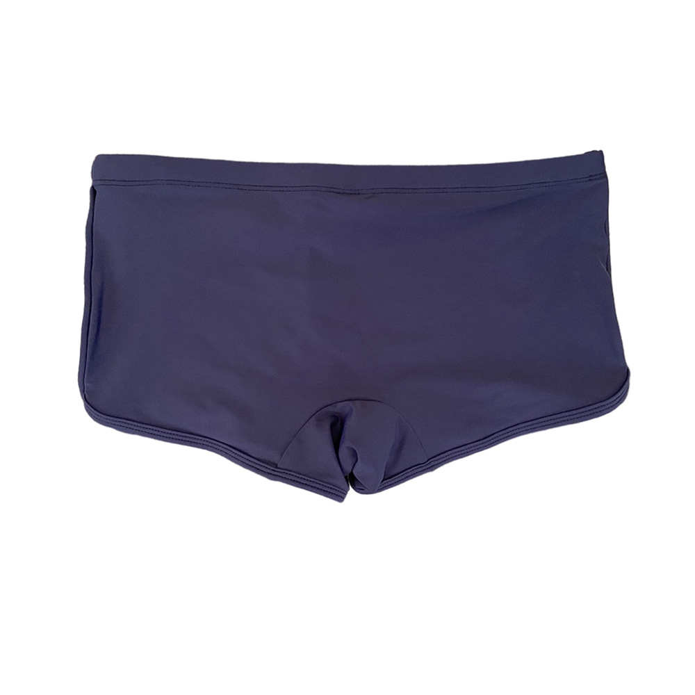 jessborn侧开叉平角男士泳裤运动健身沙滩休闲游泳裤贴身专业泳衣