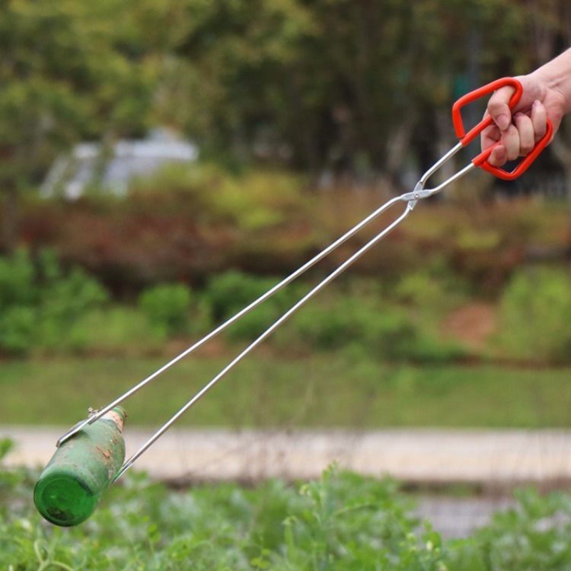 捡垃圾夹垃圾夹子拾物器取物器捡拾器保洁工具环卫清洁夹烧烤火钳