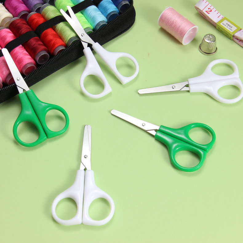 Office Home Scissors Sewing Kit First Aid Kits Matching Scissors Mini-Portable Children Handmade Small Scissors Wholesale