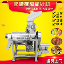 现货姜汁现货设备 商用大姜生姜榨汁机 工业大产量果蔬破碎榨汁机