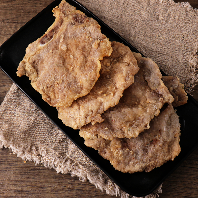 过油猪大排80克*20片速冻半成品猪排沙县小吃套餐冷冻大排肉