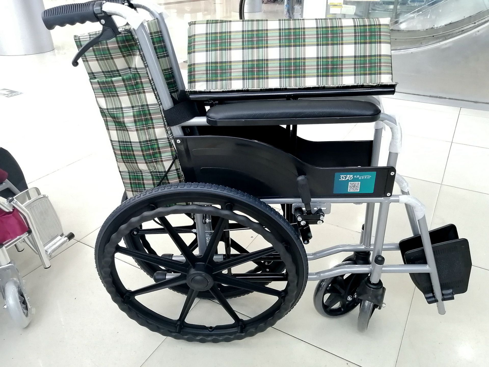 互邦轮椅轻便携可折叠hbg25老人轮椅手推残疾人代步车软座手轮椅