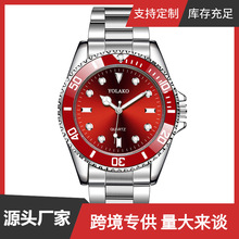 厂家直销 男士手表 时尚 潮流商务奢华气质钢带石英手表 大量现货