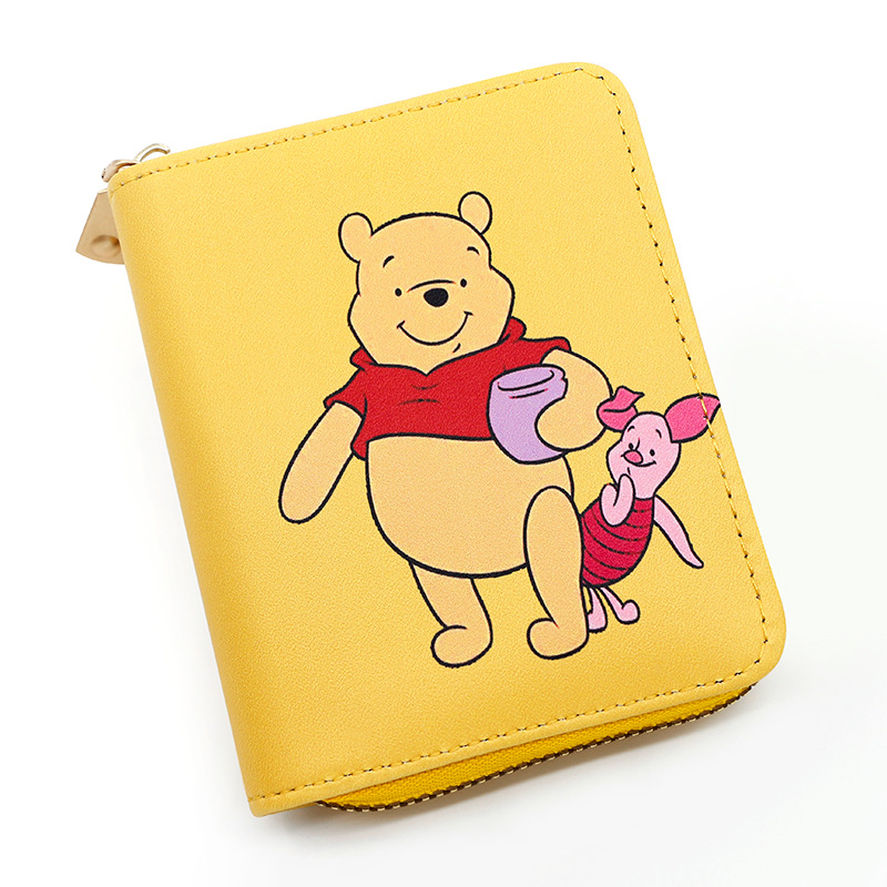 Mini Cartoon Wallet Danny Bear Coin Purse Student Card Holder Coin Purse Two-in-One Carry-on