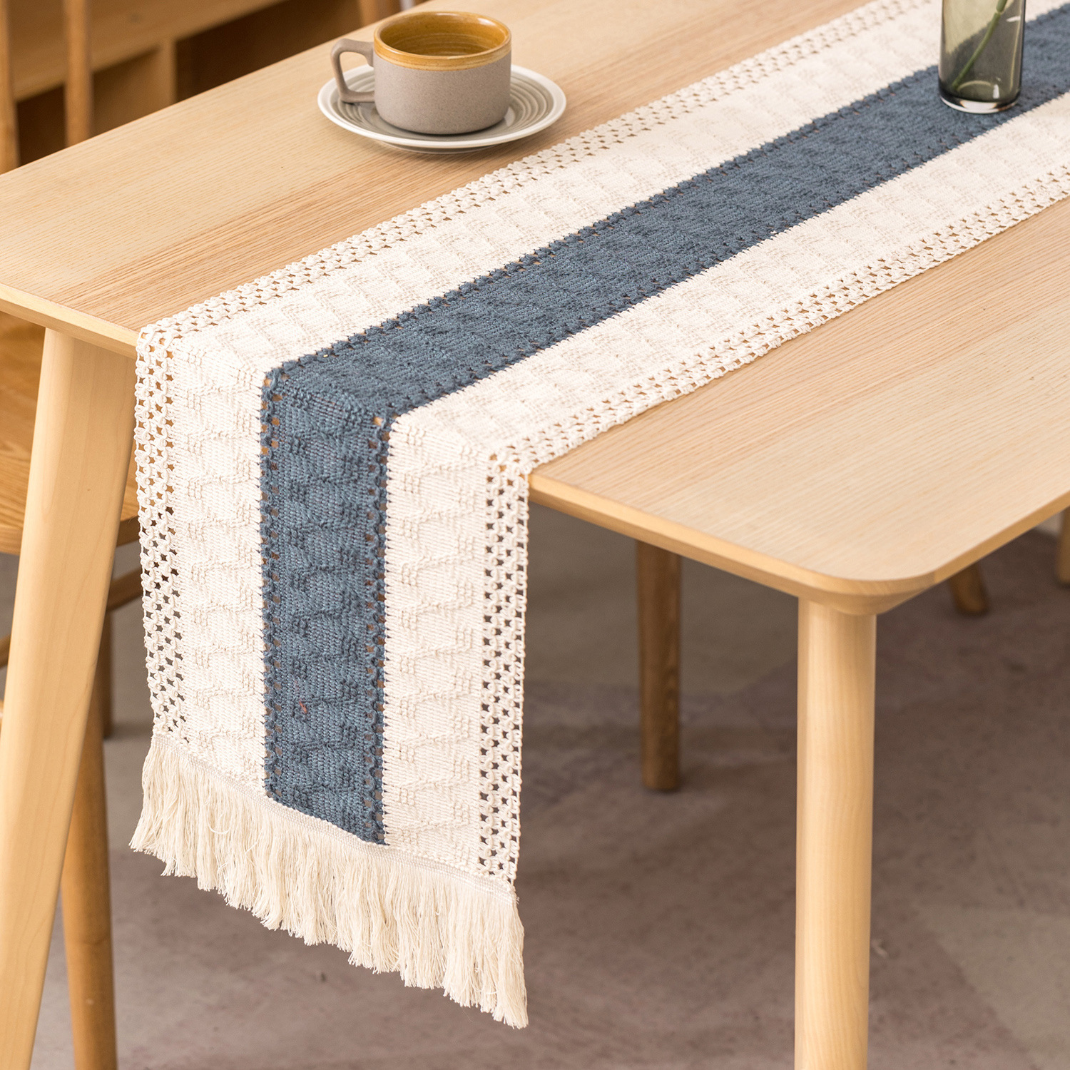 American Country Table Runner Cotton Linen Long Tablecloth Dining Table Coffee Table Cafe Decorative Cloth Bed Runner Amazon Table Runner