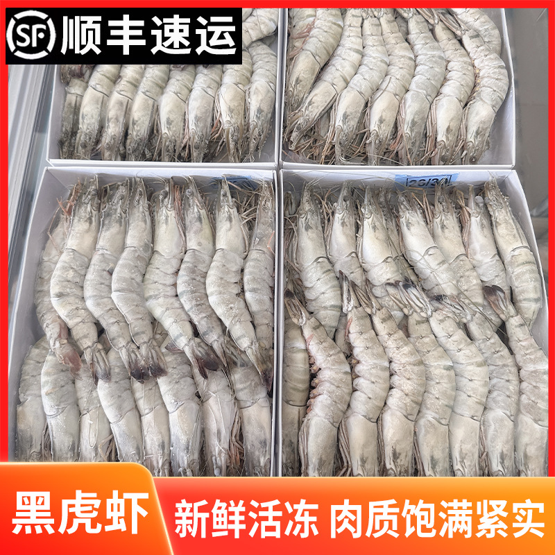 厂家供应盐冻南美白对虾速冻新鲜大虾餐饮供应海鲜基围虾现货