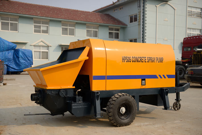 出口混凝土输送泵卧式液压二次构造泵细石混泥土大骨料输送地泵