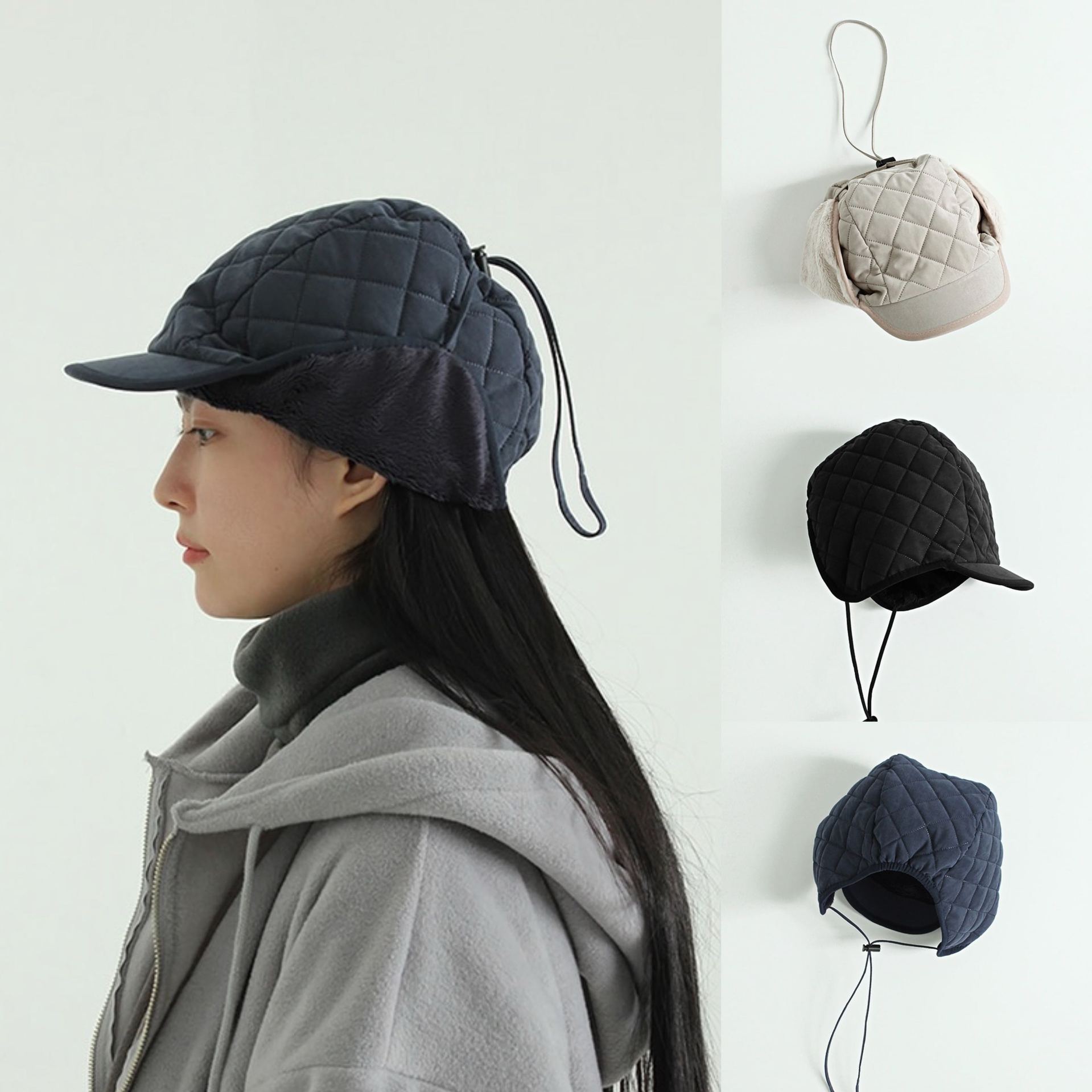 冬季帽子类型图片