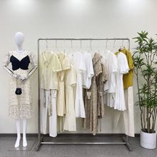可炎麦寻艺素品牌萨侬专柜正品茗苒2024新款女装苹果红了连衣裙夏