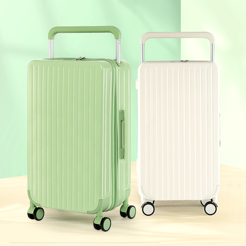 Middle Portable Draw-Bar Luggage Small Fresh Large Capacity Suitcase Universal Wheel Men's Password Suitcase Men's and Women's Same Style