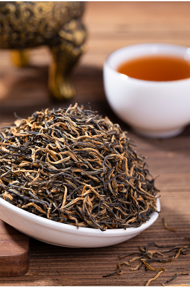 2021新茶金骏眉高档正宗蜜香红茶茶叶武夷散装礼盒装送礼批发