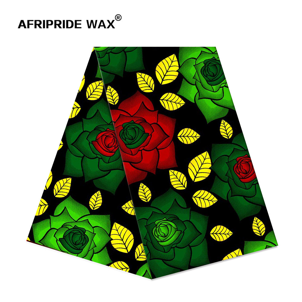 Foreign Trade African Market National Style Printing and Dyeing Cerecloth Cotton Printed Fabric Afripride Wax