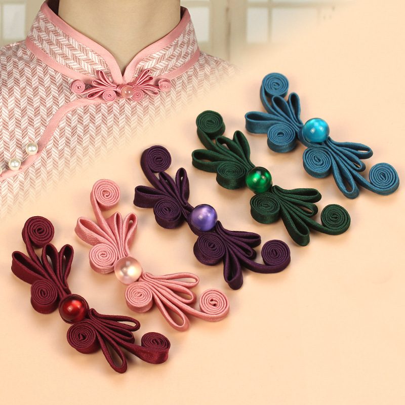 中式服装盘扣图