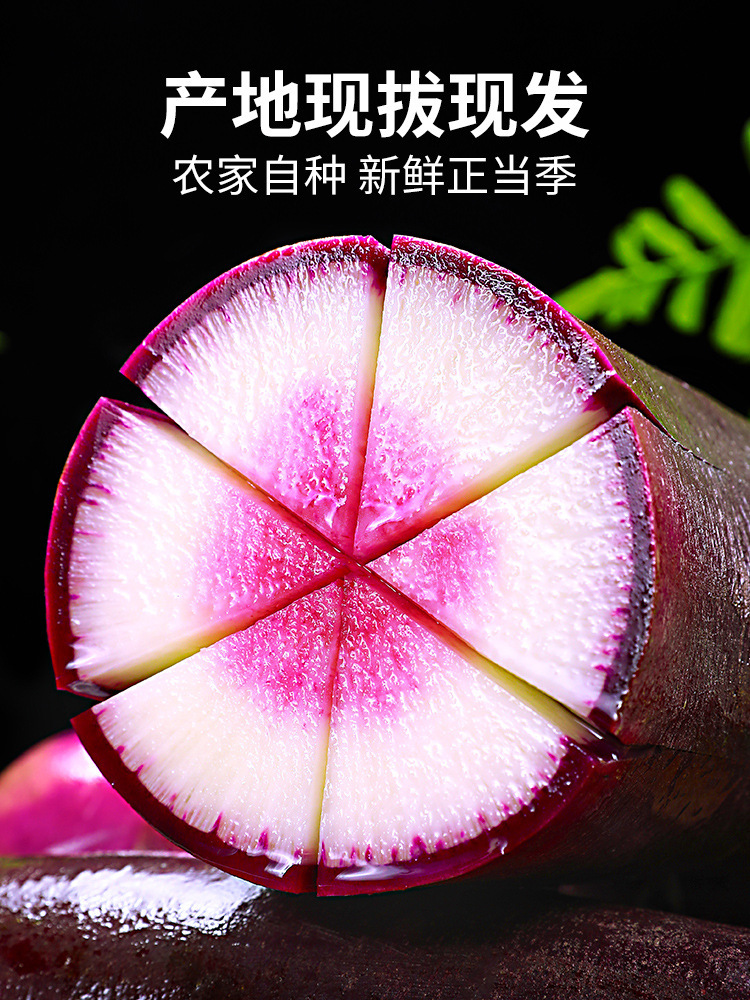 冰糖心萝卜冰激凌水果萝卜10斤潍坊甜脆型生吃沙窝青