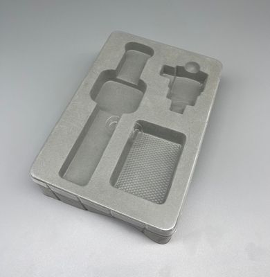 电子医疗器械吸塑包装盒托盘喷植绒吸塑内衬内托吸塑包装盒pvc