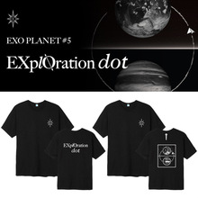 EX0五巡PLANET#5安可演唱会EXpl0ration周边同款短袖T恤打歌服