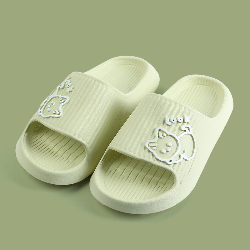 Cat Women's Bathroom Slippers Wholesale Shit Feeling Home Sandals Eva Non-Slip Deodorant Indoor Bathroom Slippers