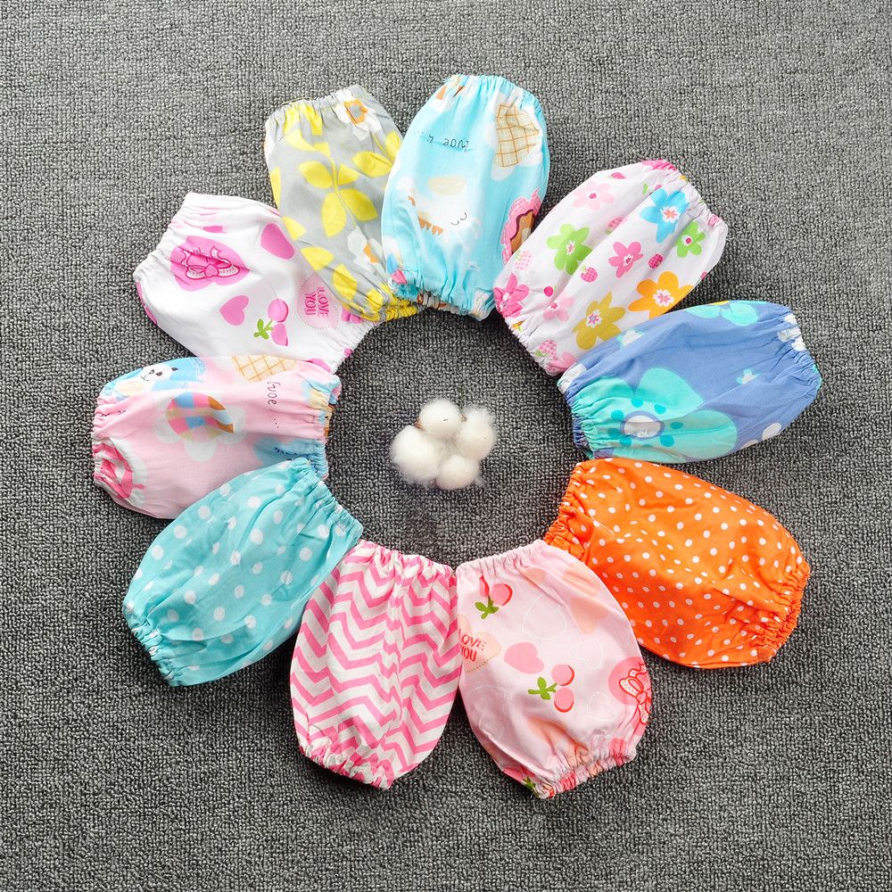 宝宝袖套婴幼儿可爱春夏护袖小袖套女童纯棉男童防脏袖子儿童套袖