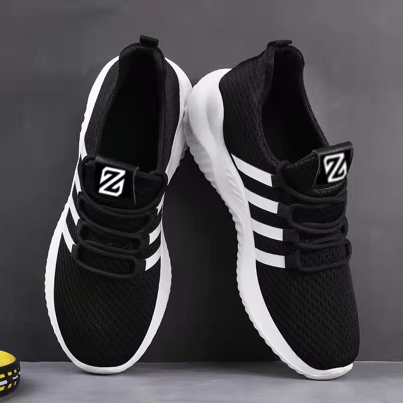 New Men's Shoes 2023 Summer Frestec Woven Breathable Sneaker Popular Men's Sneaker Casual Shoes Men's Wholesale