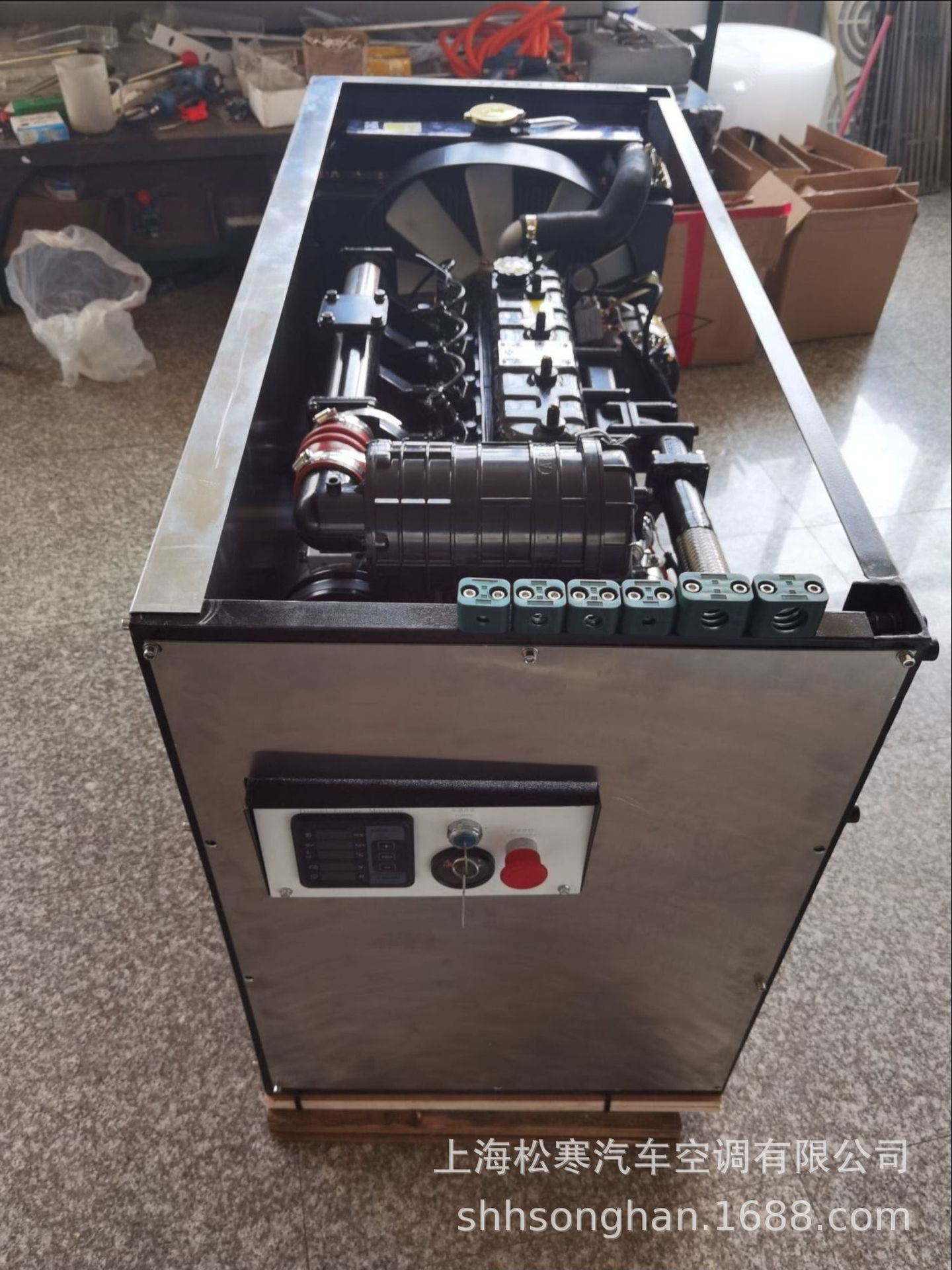 独立机组 柴油动力 大型冷藏车专用 t10a @上海松寒冷机隆重上市