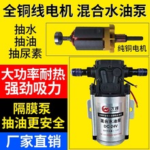 抽油泵柴油12V24伏220V抽水泵小型油抽子自吸泵通用电动抽油