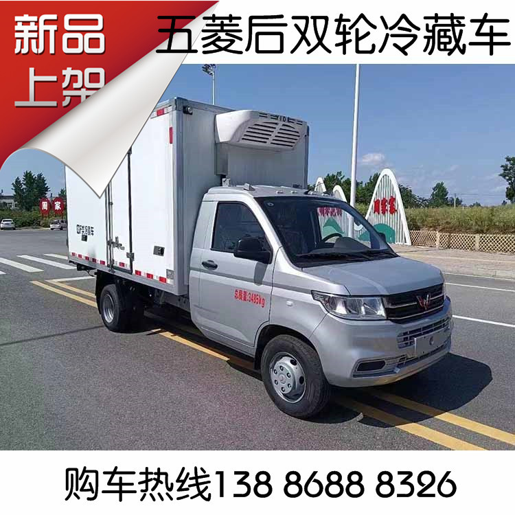 2吨新鲜水果流动运输车 冰激凌雪糕冷冻车 国六蓝牌宽体冷藏车