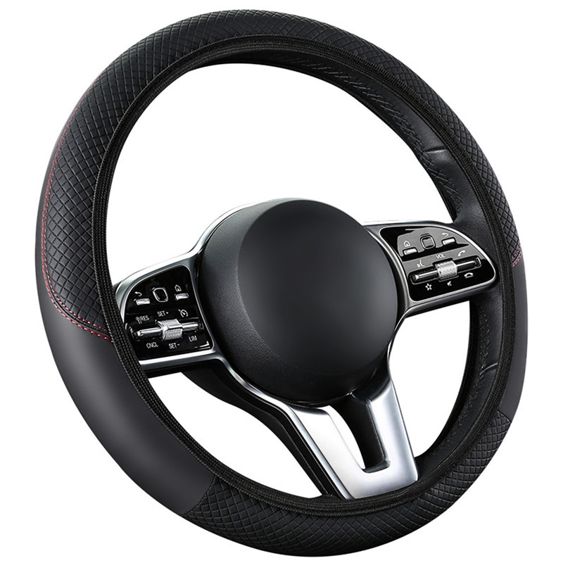 Car Steering Wheel Cover No Inner Ring Handle Cover Four Seasons Universal Car Interior Decoration Cross-Border E-Commerce Supply