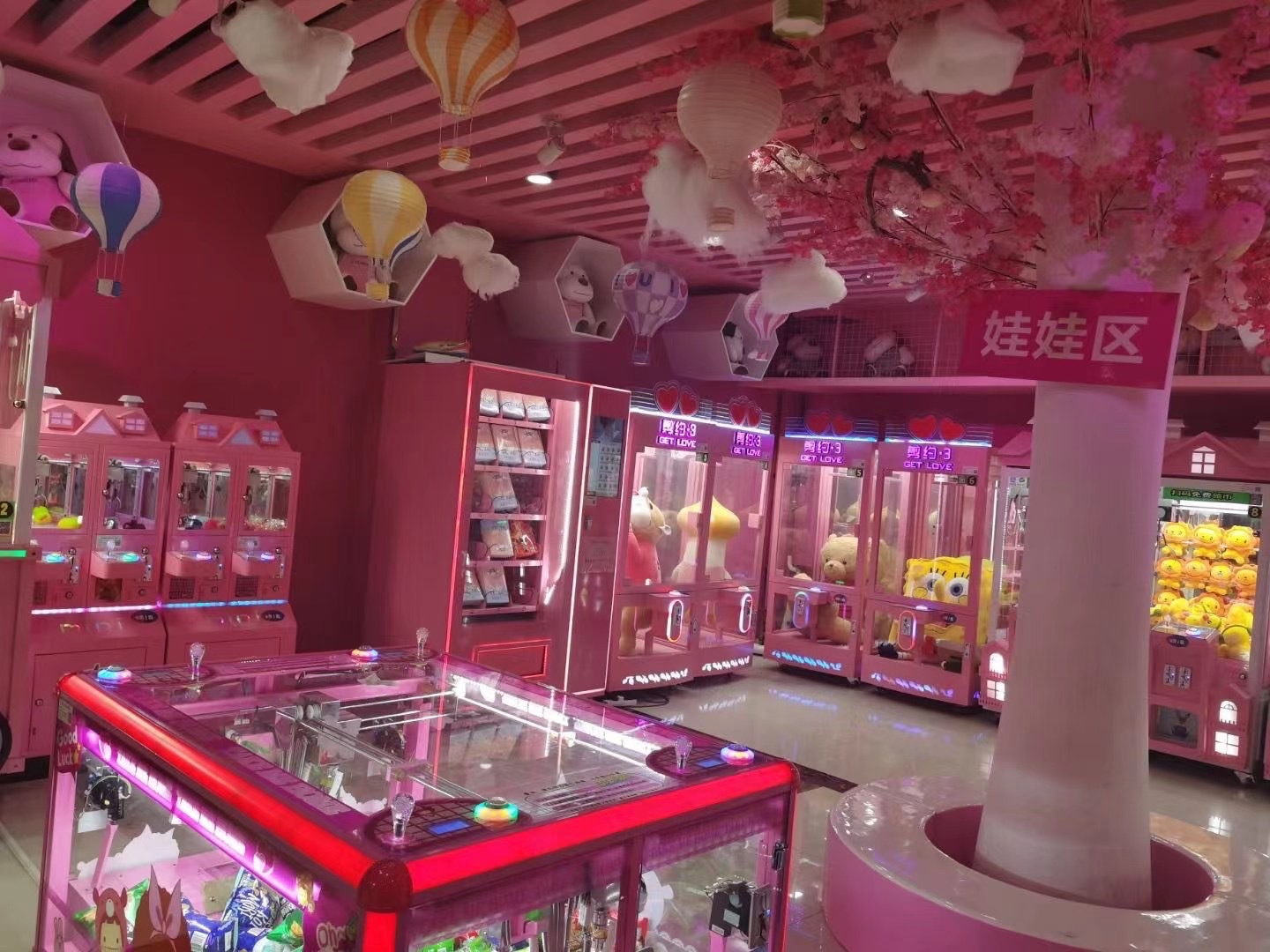 娃娃屋整体设计娃娃机抓娃娃机高端娃娃机厂家整体采购方案设计
