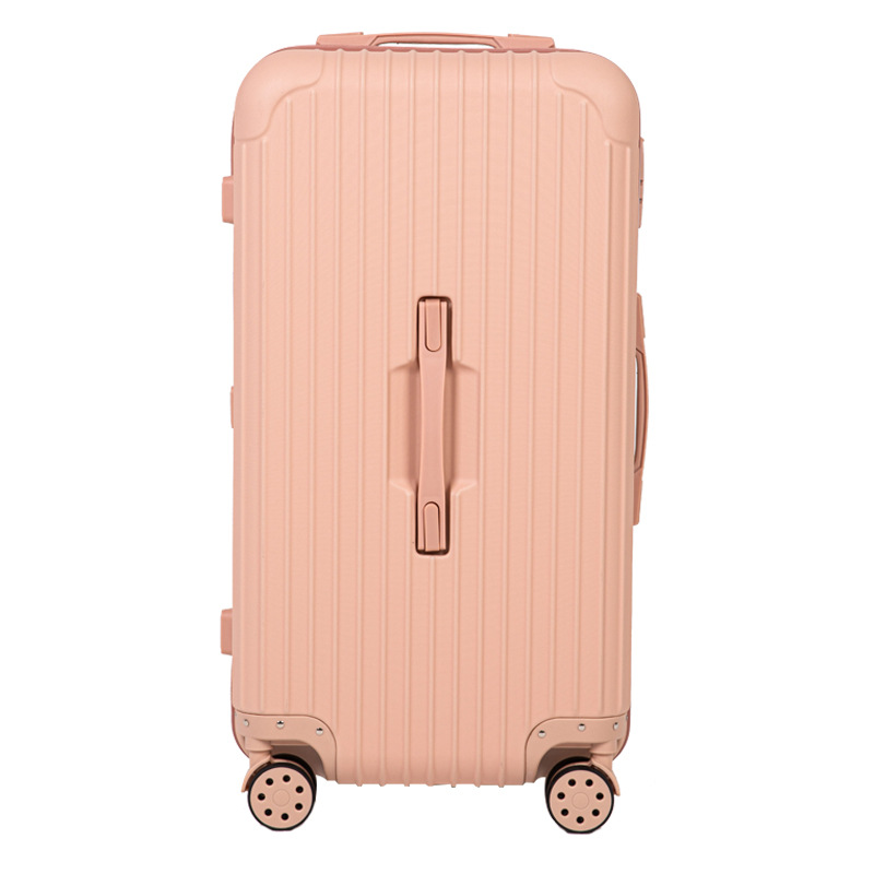 Candy Color Traveling Trolley Case Universal Wheel 26 Luggage Large Capacity 30 Thickened Suitcase with Combination Lock 32-Inch Wholesale