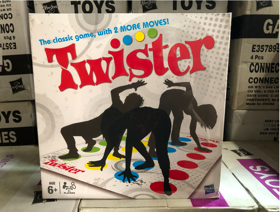 扭扭乐twister家庭聚会派对游戏协调性基础版-阿里巴巴