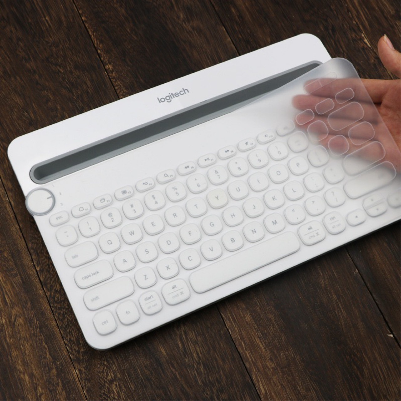 适用于罗技k480键盘保护膜彩色款