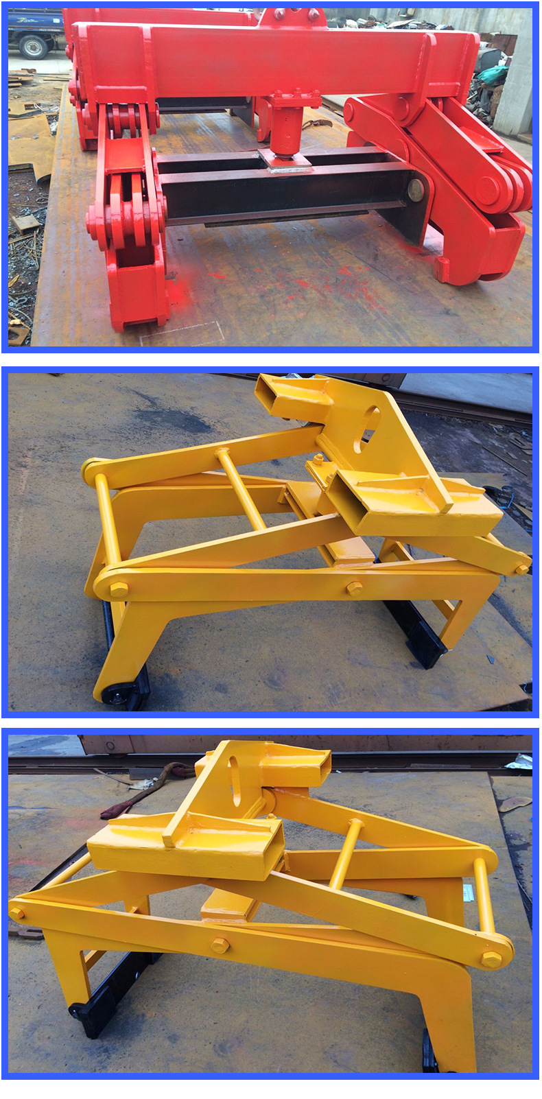 厂家加工定制钢坯吊具夹钳钢锭吊具非标定制方坯夹钳吊具钢坯夹具