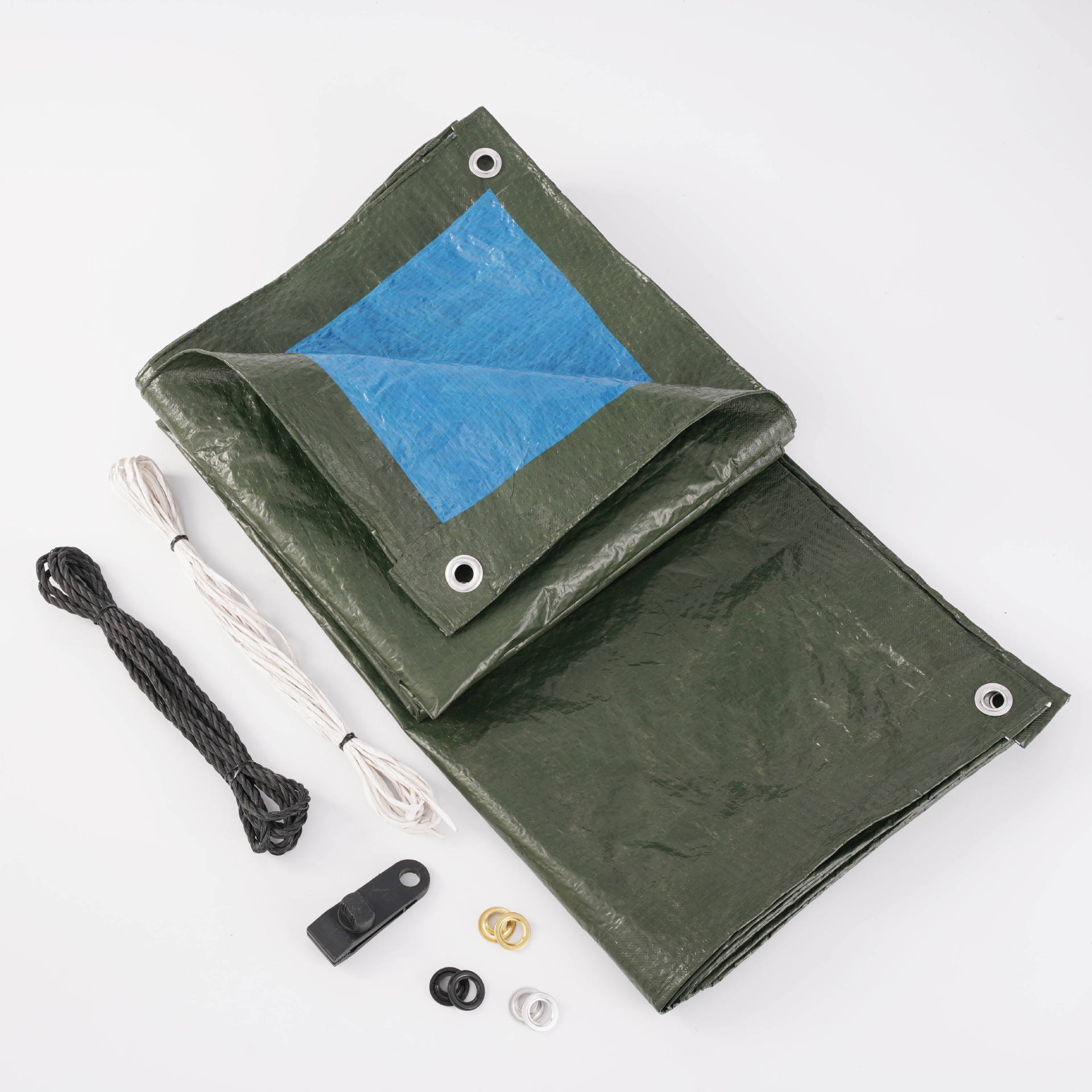 出口pe篷布防雨防晒耐磨耐撕拉工地货车货场室外盖布苫布空调罩