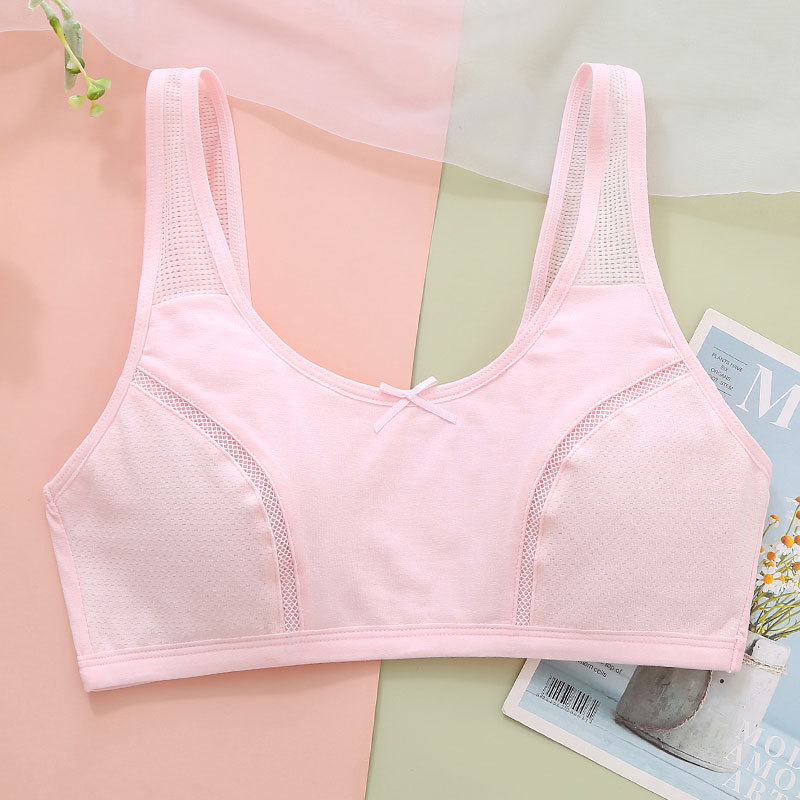 发育期内衣少女款初高中学生裹胸12岁中大女童薄款纯棉文胸小背心
