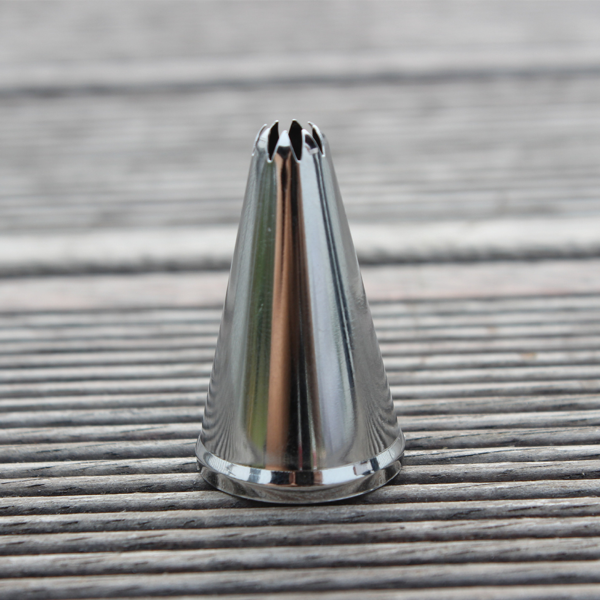 小八齿裱花嘴304不锈钢蛋糕裱花嘴曲奇宝宝辅食烘焙用品厨房工具