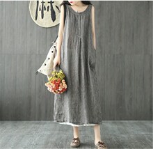 Fashion plus-size summer women dress loose ladies dresses