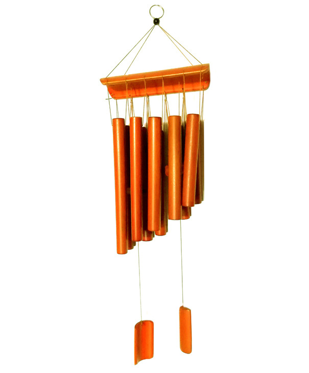 54101 Family Bell Garden Decorations Bamboo Presages Safety Pendant Natural Multi-Bamboo Tube Wind Chimes Bamboo Wind Chimes