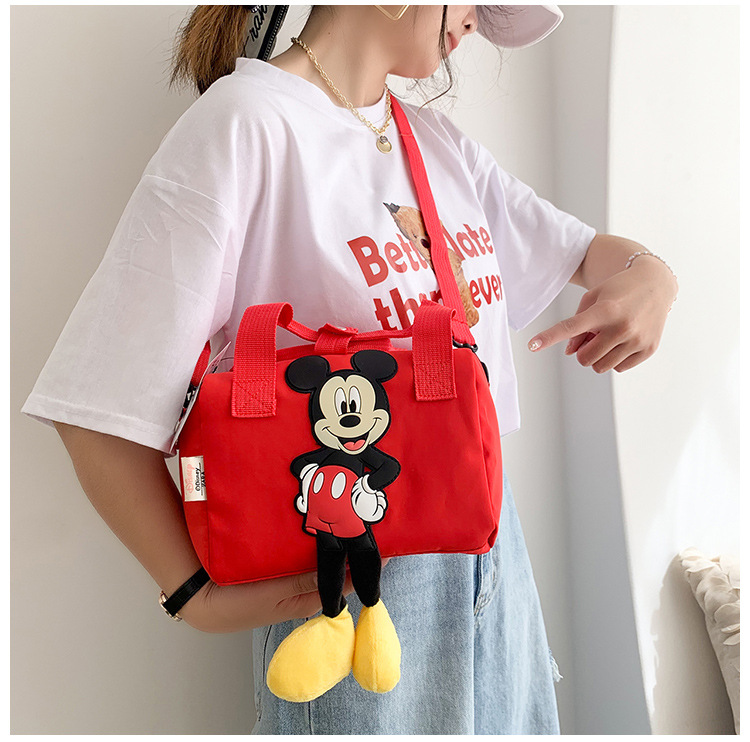 2023 New Children's Bags Cute Girls' Single-Shoulder Bag Pattern Bowling Bag Fashion Portable Shoulder Messenger Bag