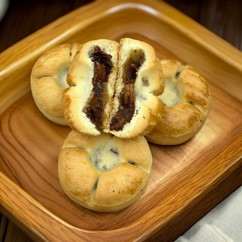 红枣核桃山药饼老式糕点独立包装年货早餐食品量大批发一件代发