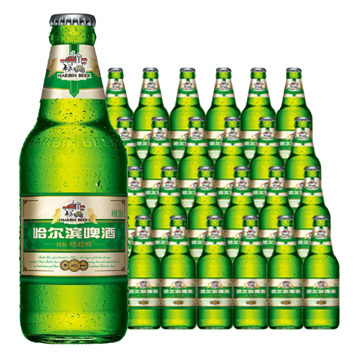特制哈超鲜330ml*24瓶整箱玻璃瓶装-阿里巴巴