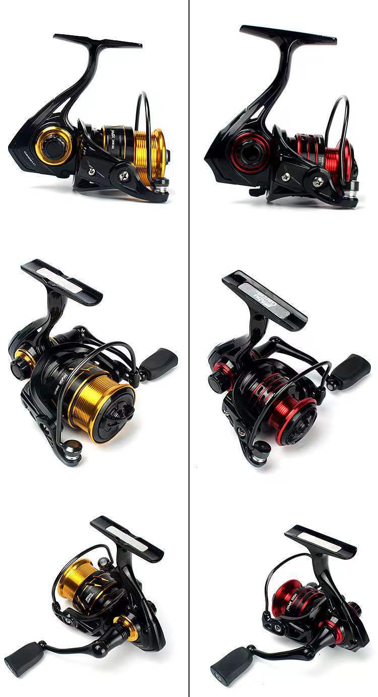 21阿布纺车轮max x全金属斜口纺车轮小型微物轮矶钓轮筏钓轮鱼轮