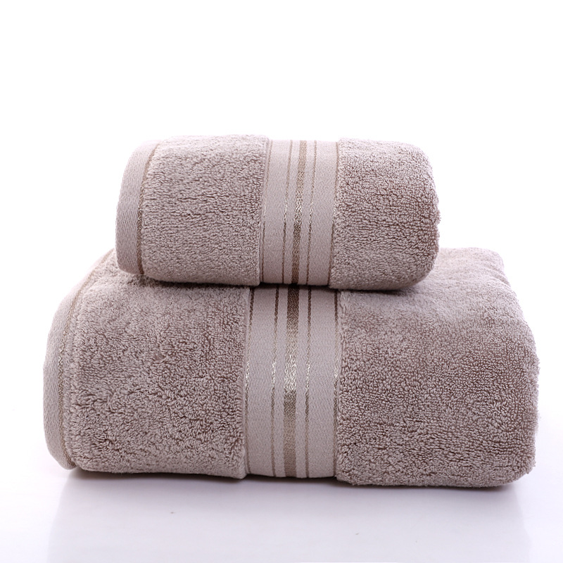 450G Bath Towel Pure Cotton Household Thickened Hotel Cotton Large Bath Towel Gift Embroidery Men and Women Beauty Salon Wholesale