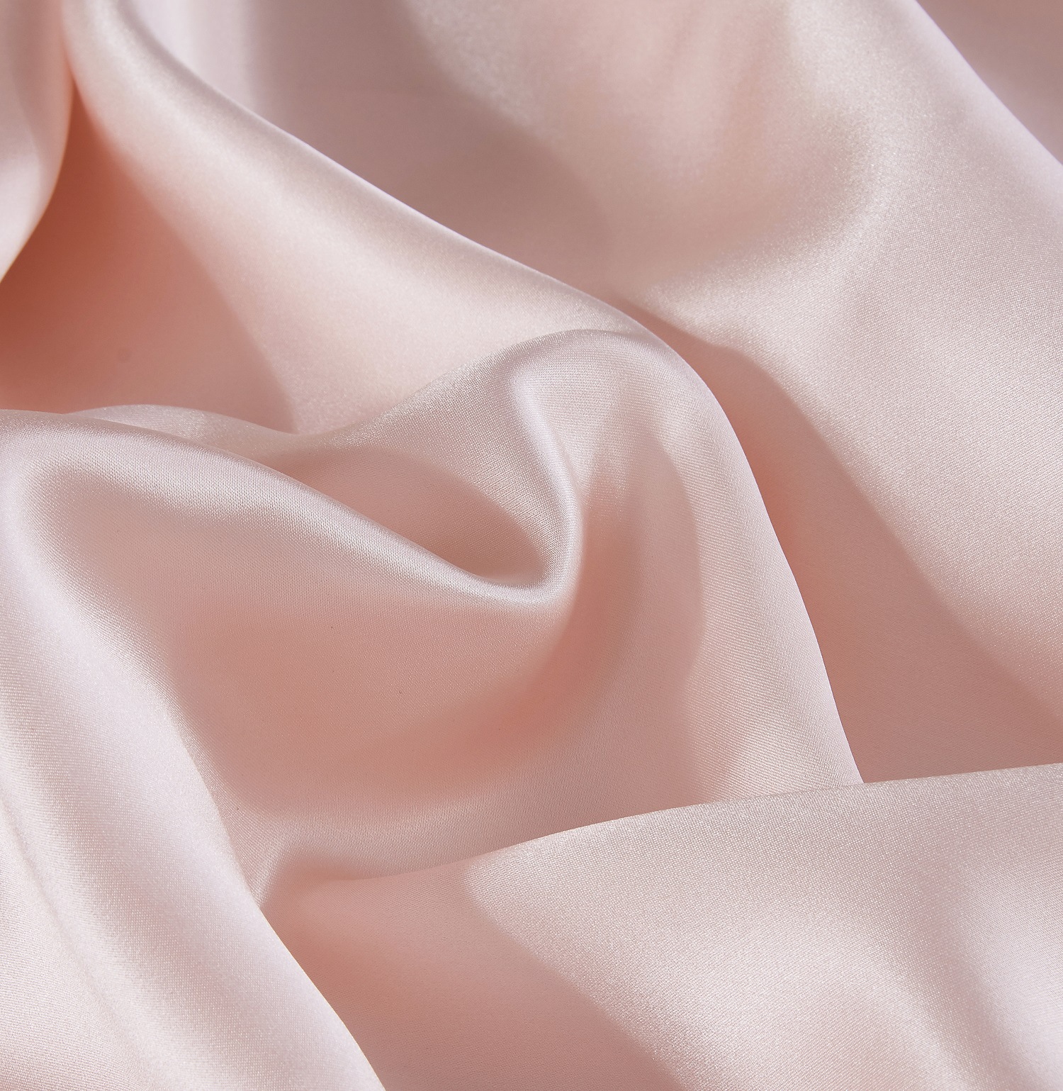 真丝布料100桑蚕丝面料素绉缎16姆235门幅睡衣旗袍床上用品批发