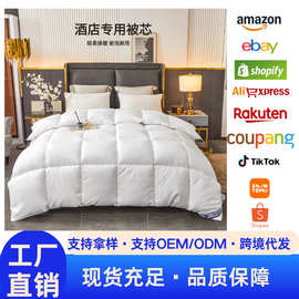 五星级酒店单双人被子冬天棉被宾馆床上用品冬季加厚羽丝夏凉被芯