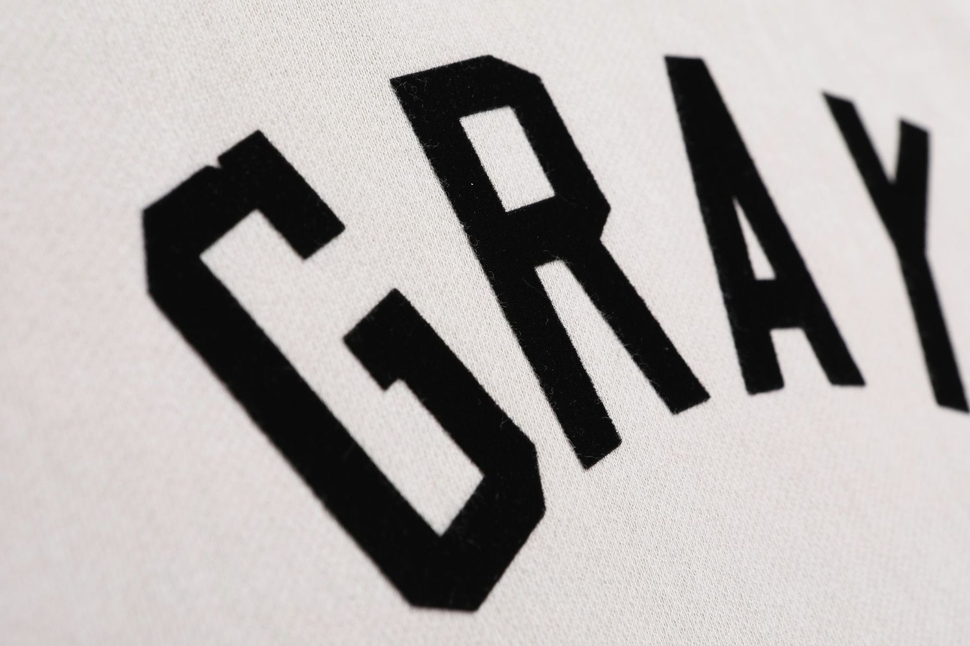 21ss 嘻哈fear of god 第7季水泥白7分袖棒球男女情侣圆领卫衣潮