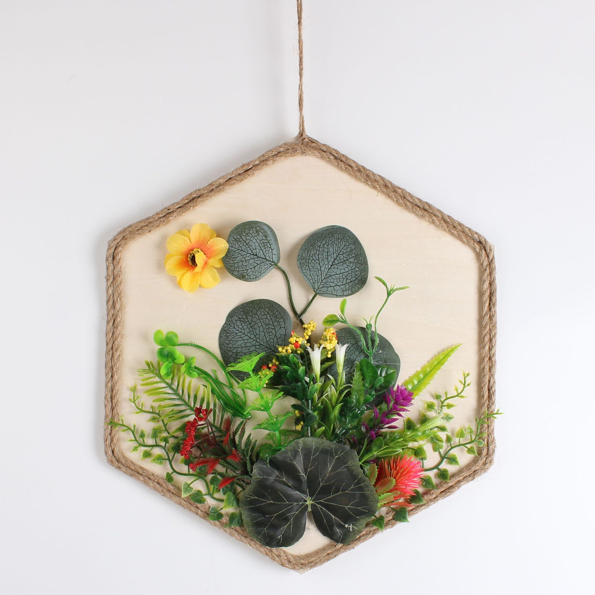 儿童手工制作材料包田园风幼儿园美劳手工仿真花创意diy吊饰挂饰