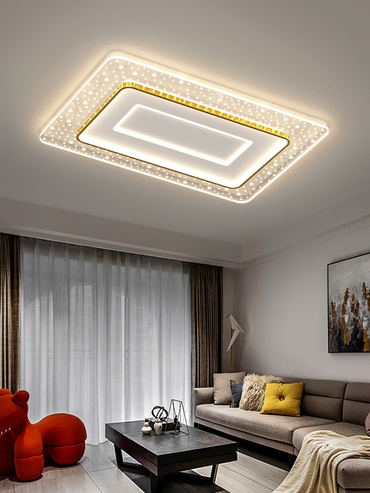 led吸顶灯客厅灯2022年新款房间大全卧室灯轻奢简约现代大气灯具