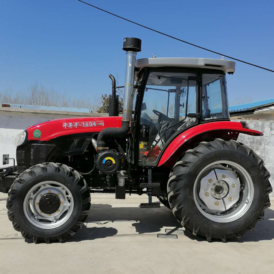山东腾拖1604四轮拖拉机 中耕低油耗农用中型拖拉机 犁地耕田机