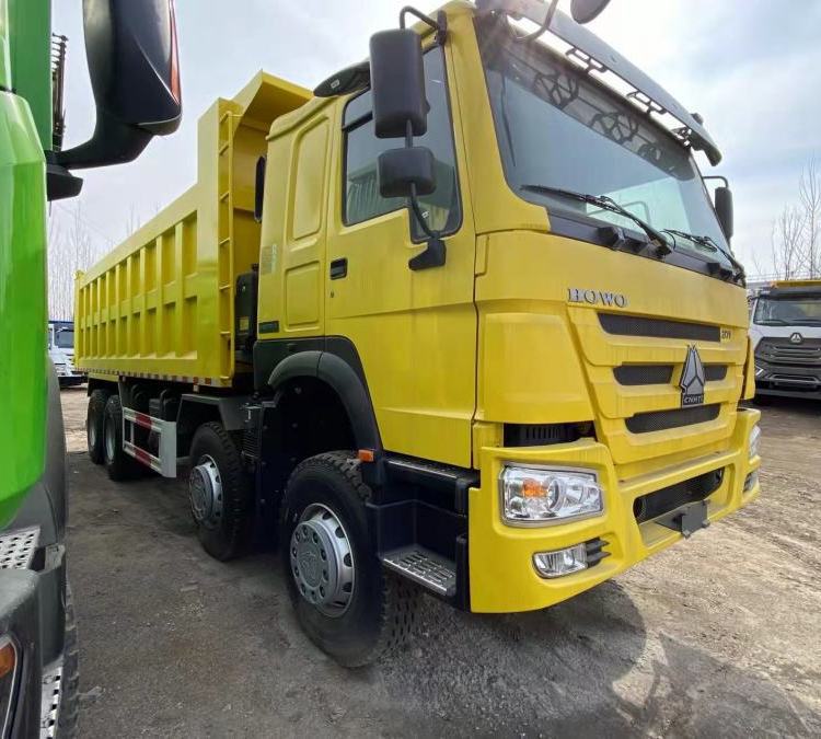 中国重汽400马力12档变速箱6米车厢豪沃自卸车出口国外-阿里巴巴