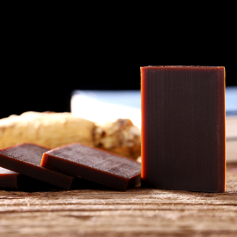 姜氏古井龟胶 阿胶龟鳖胶块铁盒装 阿胶块阿胶片现货批发一件代发